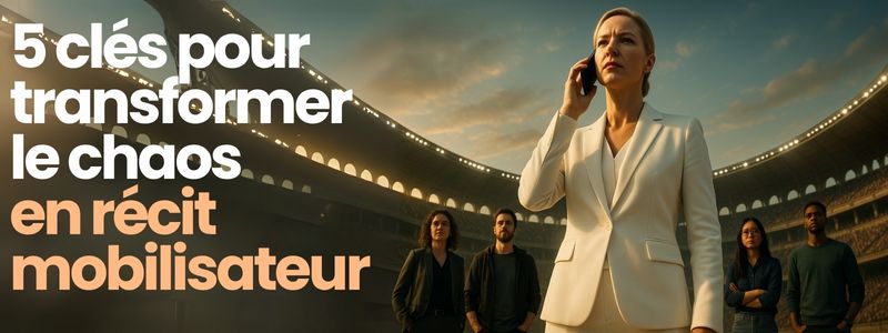5 clés pour transformer le chaos en récit mobilisateur
